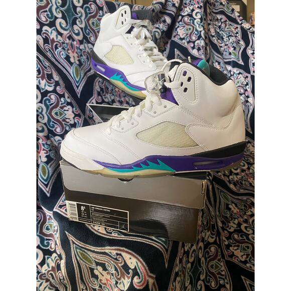 Air Jordan 5 Retro LS \'Grape\' 2006 m8.5 w10 main image 4